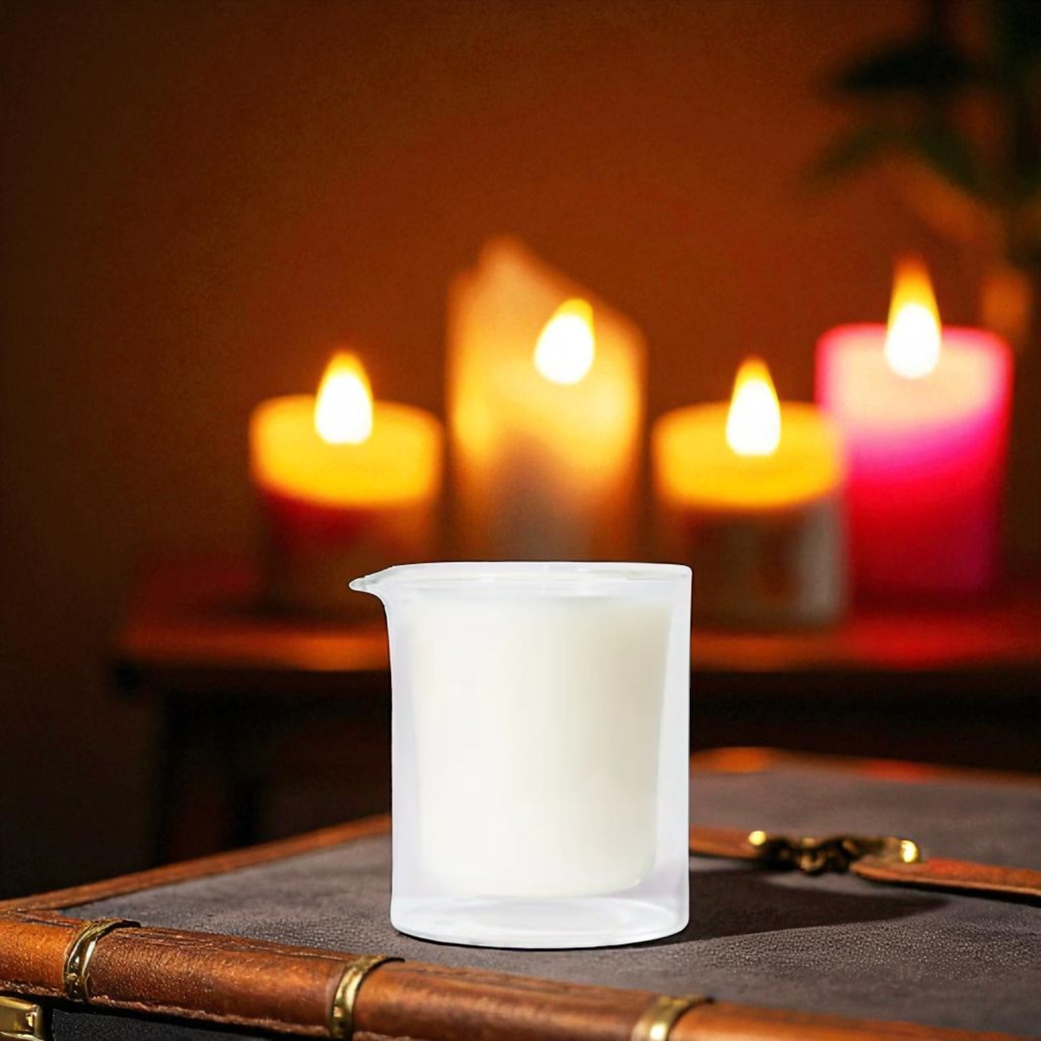 Vidrio transparente 100ml